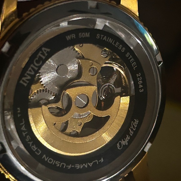 Invicta Gold and White Watch - Picture 8 of 8